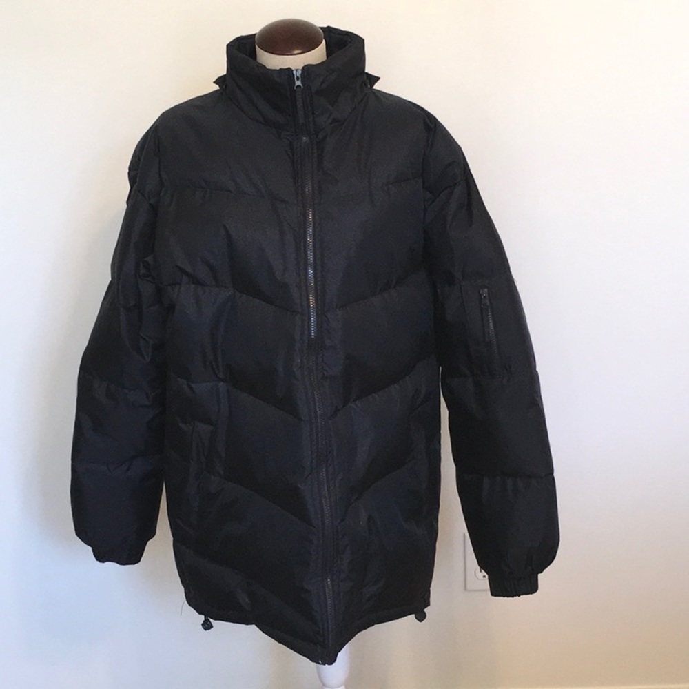 Urban Men’s Down Filled Puffer Coat Size Large Gem